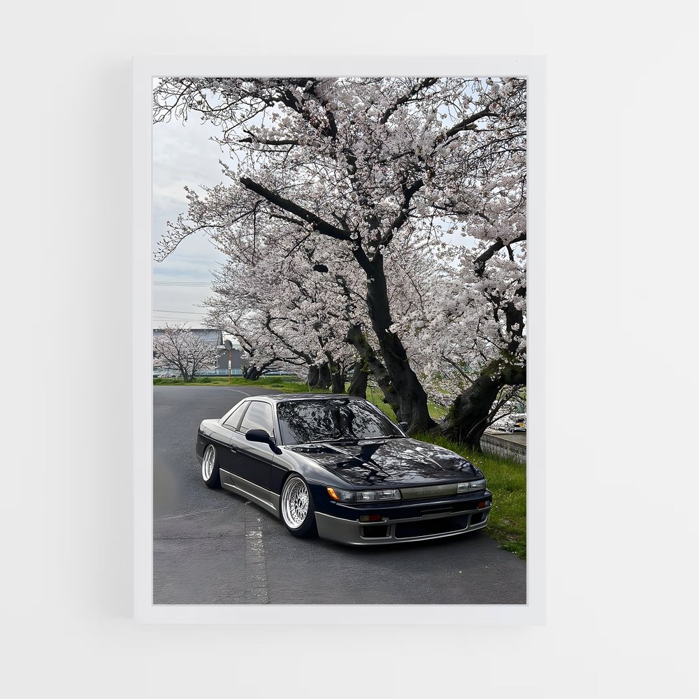 Poster superbe Silvia S – affiche Nissan (vue 3)